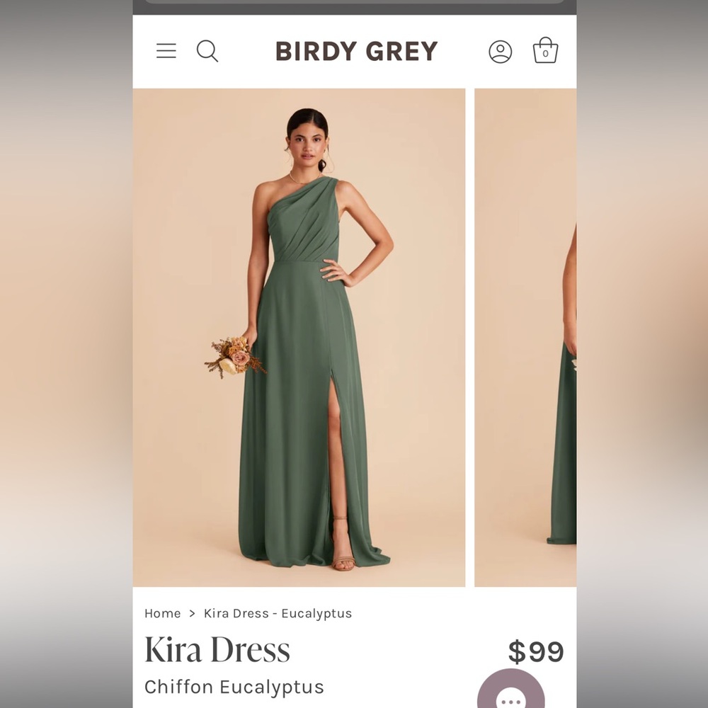 Birdy Grey Eucalyptus Chiffon Dress